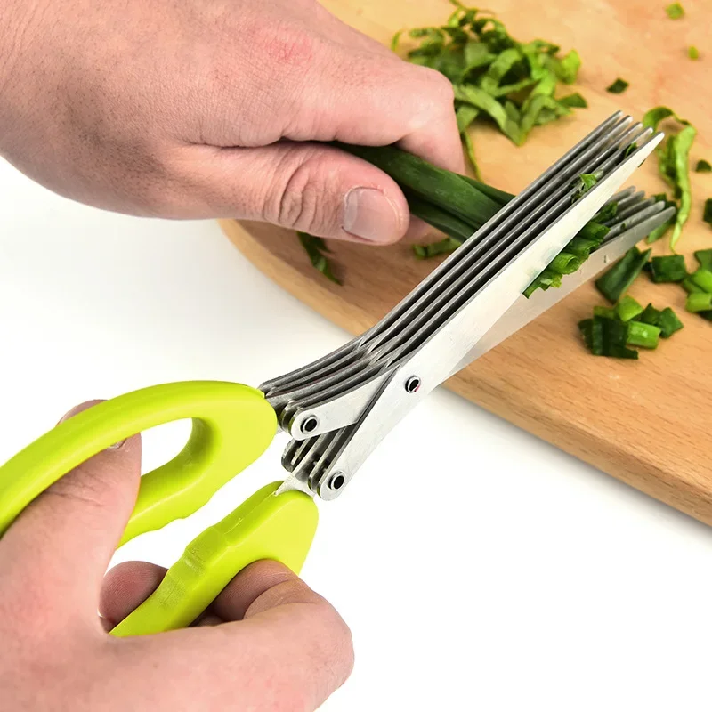 Gaming Kitchen Accessories - Muti-Layers Kitchen Scissors Stainless Steel Vegetable
