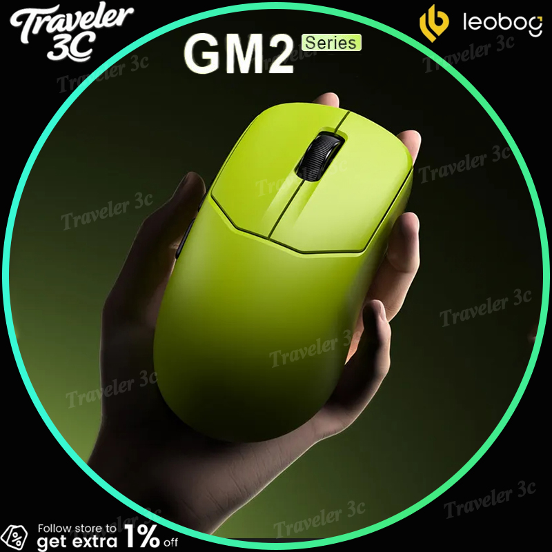 Gaming Hand Accessories - Leobog GM2 Tri-modal Wireless Gaming Mouse
