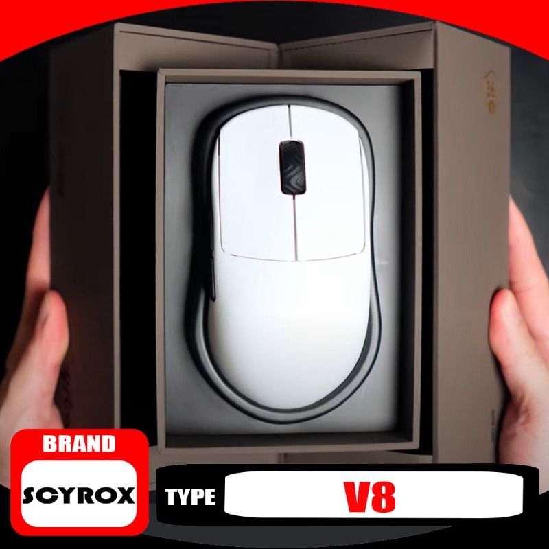 Gaming Hand Accessories - Scyrox V8 Lightweight 36g Wireless Mouse