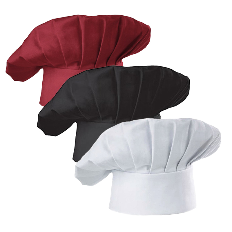 Gaming Kitchen Accessories - 3pcs High22cm Cook Hat White Chef