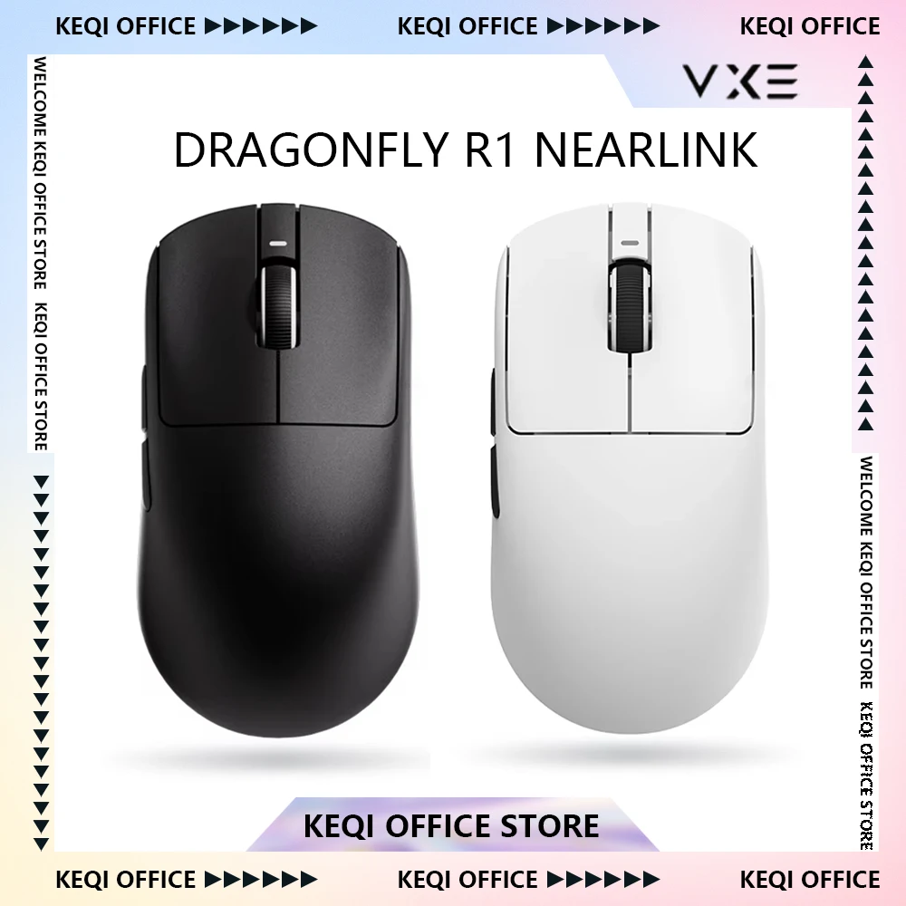 Gaming Hand Accessories - New VXE Dragonfly R1 Nearlink Mouse