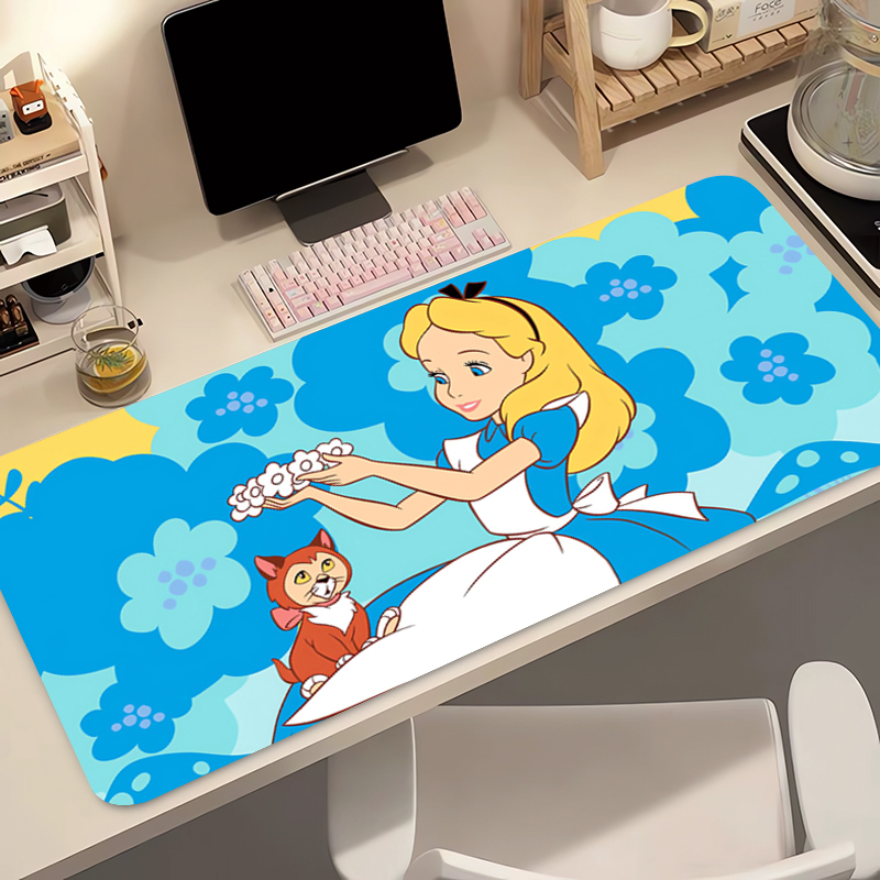 Gaming Accessories For Desk - 90x40cm Mouse Pad A-Alices in Wonderland
