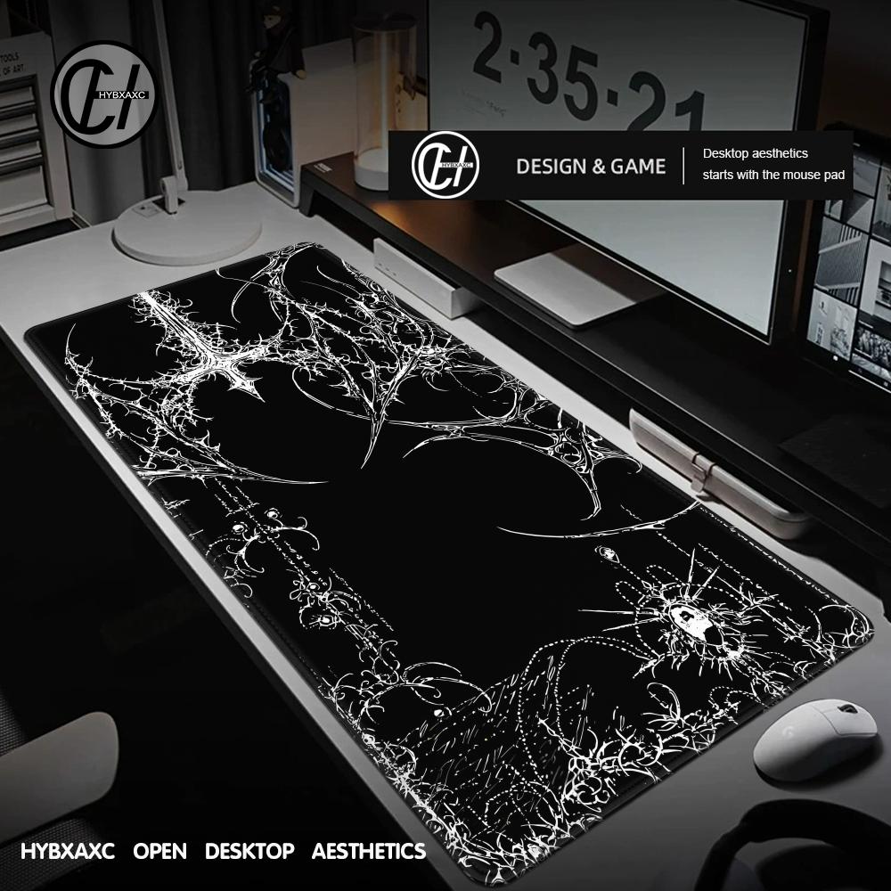 Black White Cybersigilism Desk - огляд і ціна Gaming Accessories White