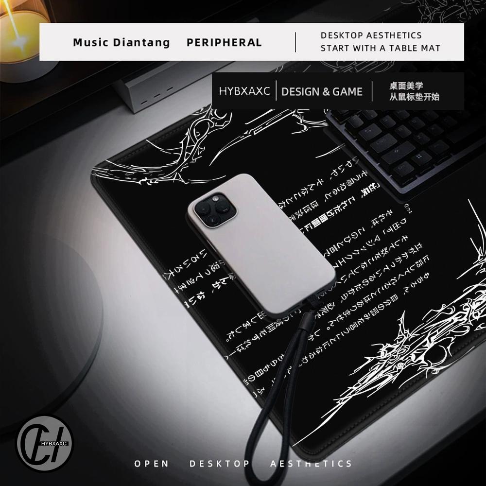 Black White Cybersigilism Desk - огляд і ціна Gaming Accessories White