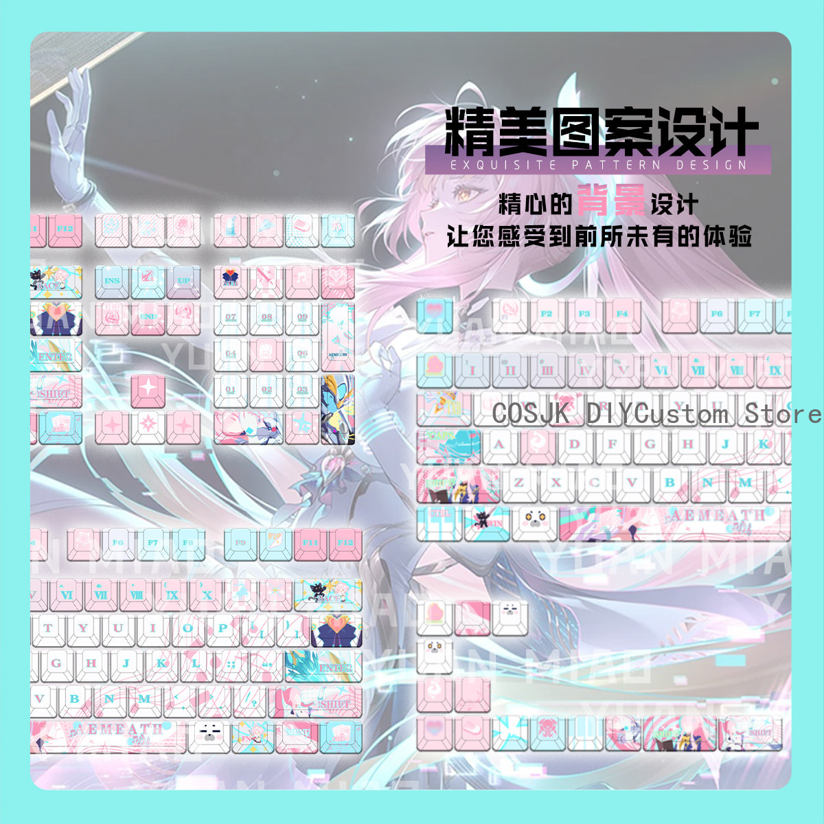 122 Keys Anime Wuthering Waves - огляд і ціна Gaming Accessories