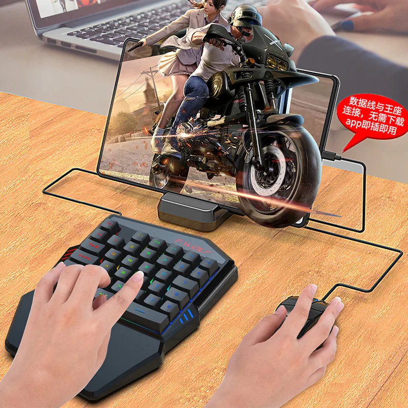 T-WOLF TF900 One Handed Keyboa - огляд і ціна Gaming Hand Accessories