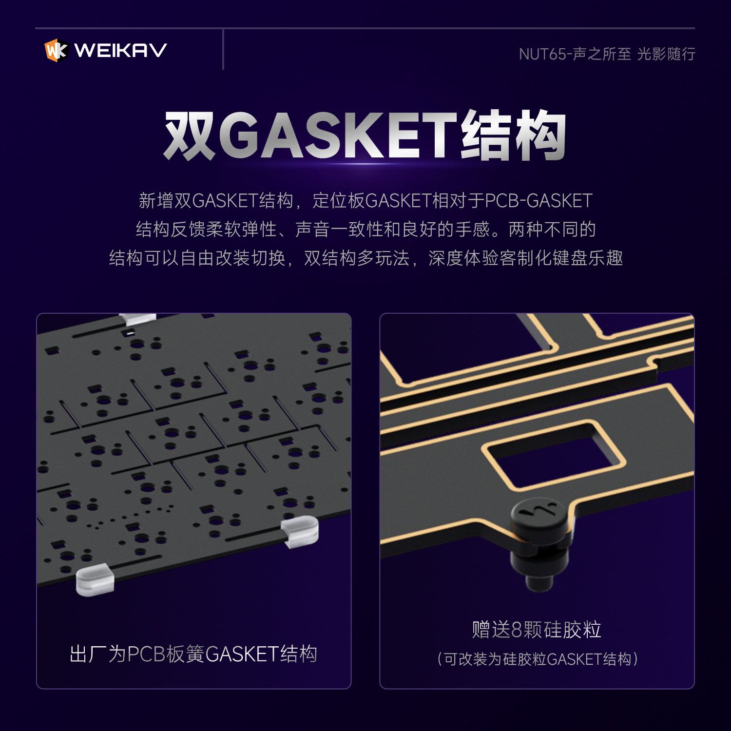 New Weikav Nut65 Aluminum Mech - огляд і ціна Gaming Accessories