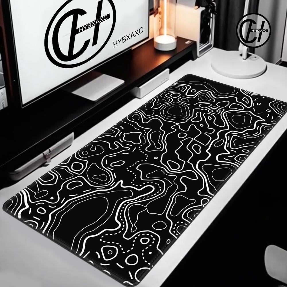 1200x600 Black White Topograph - огляд і ціна Gaming Accessories White