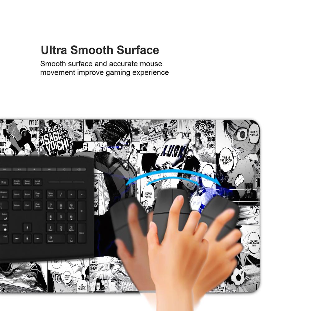 Black And White Anime Mouse Pa - огляд і ціна Gaming Accessories White