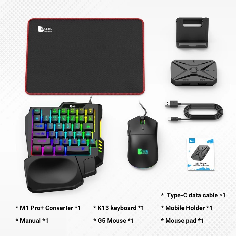M1 Pro+ Keyboard & Mouse Mappe - огляд і ціна Gaming Accessories Manufacturers