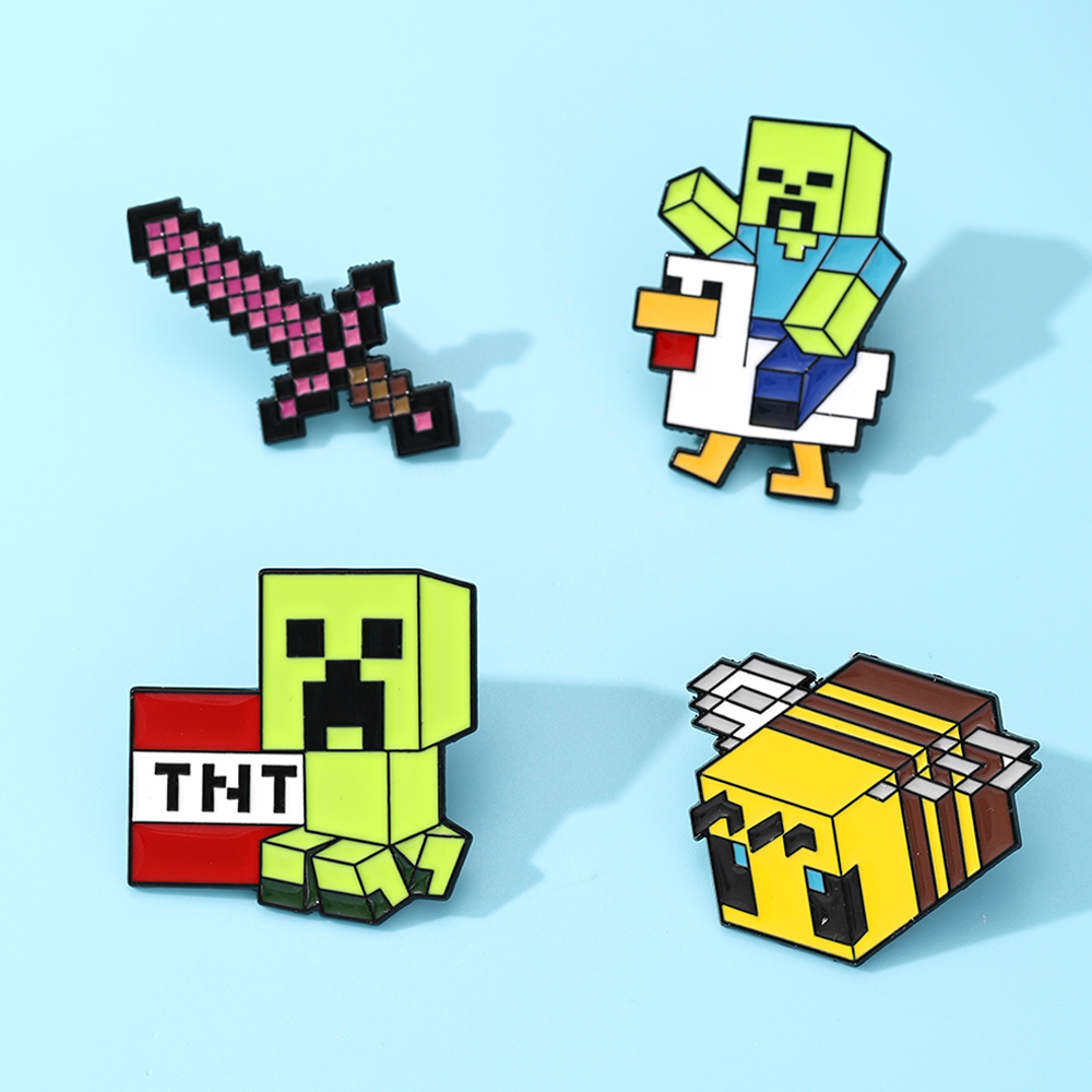 4pcs Cute Baby Zombie Chicken  - огляд і ціна Gaming Accessories