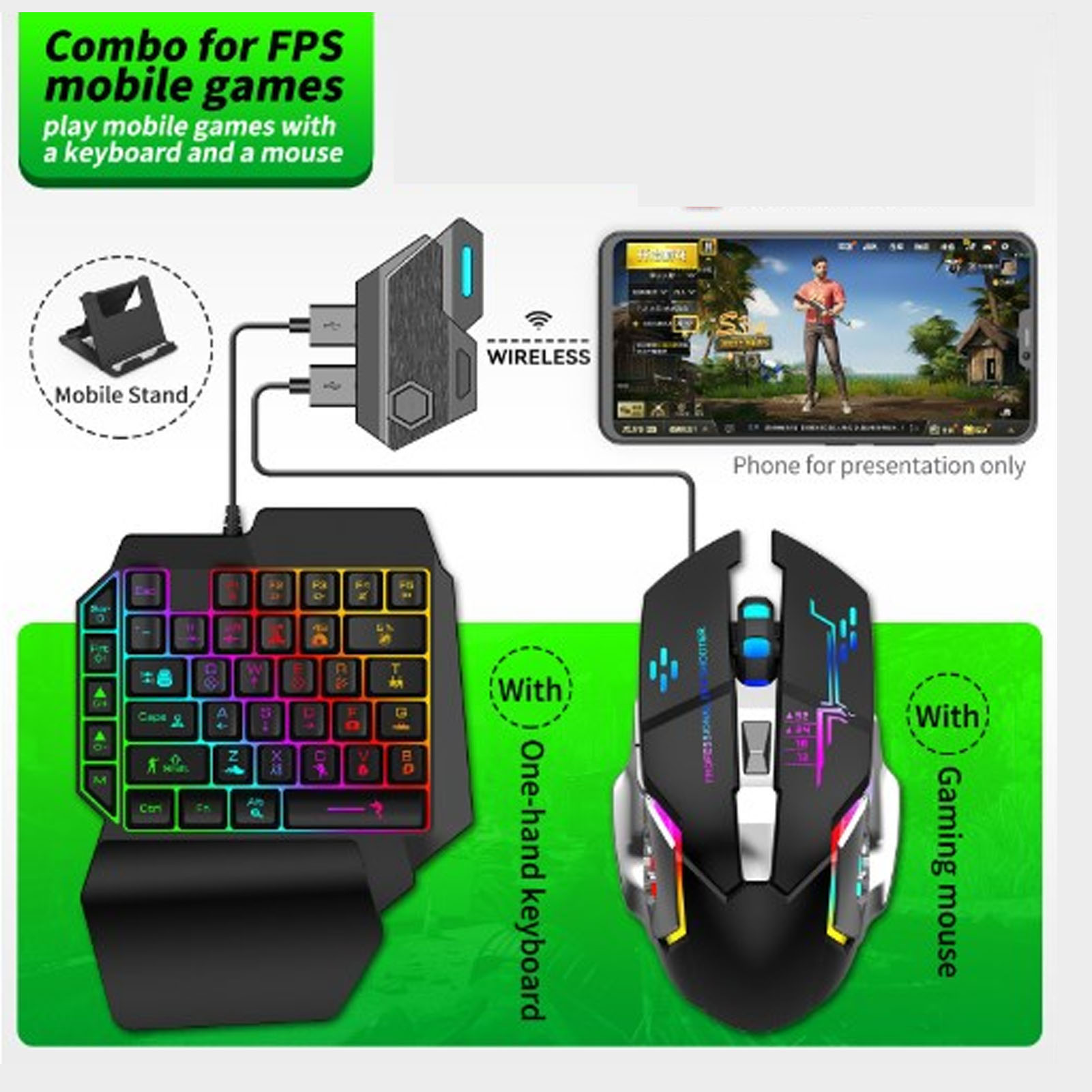 Keyboard Mouse Converter Set R - огляд і ціна Gaming Hand Accessories