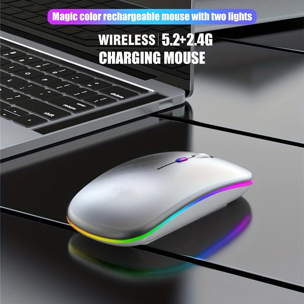 Wireless Mouse RGB Rechargeabl - огляд і ціна Gaming Accessories