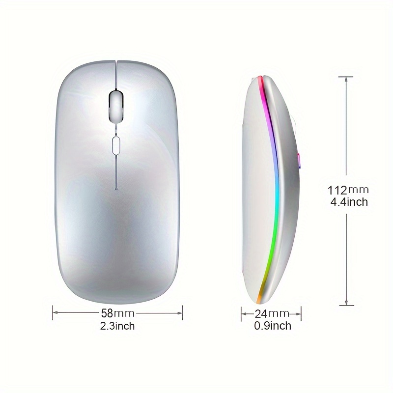 Wireless Mouse RGB Rechargeabl - огляд і ціна Gaming Accessories