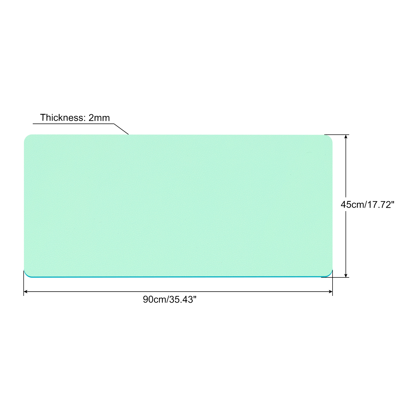 Office Desk Mat Protector PU L - огляд і ціна Gaming Accessories For Desk