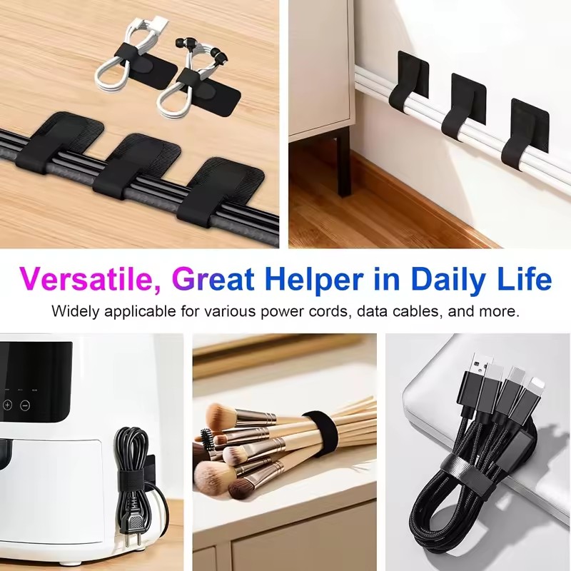Adhesive Under Desk Cable Ties - огляд і ціна Gaming Accessories For Desk