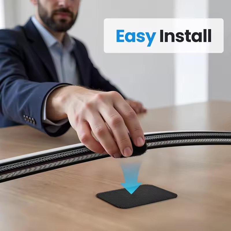 Adhesive Under Desk Cable Ties - огляд і ціна Gaming Accessories For Desk