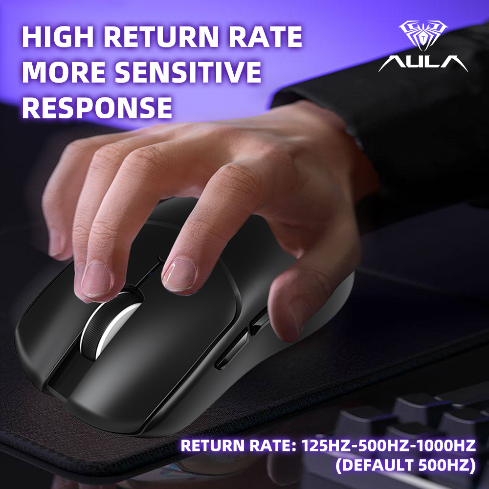 AULA SC580X Wireless Mouse Tri - огляд і ціна Gaming Hand Accessories