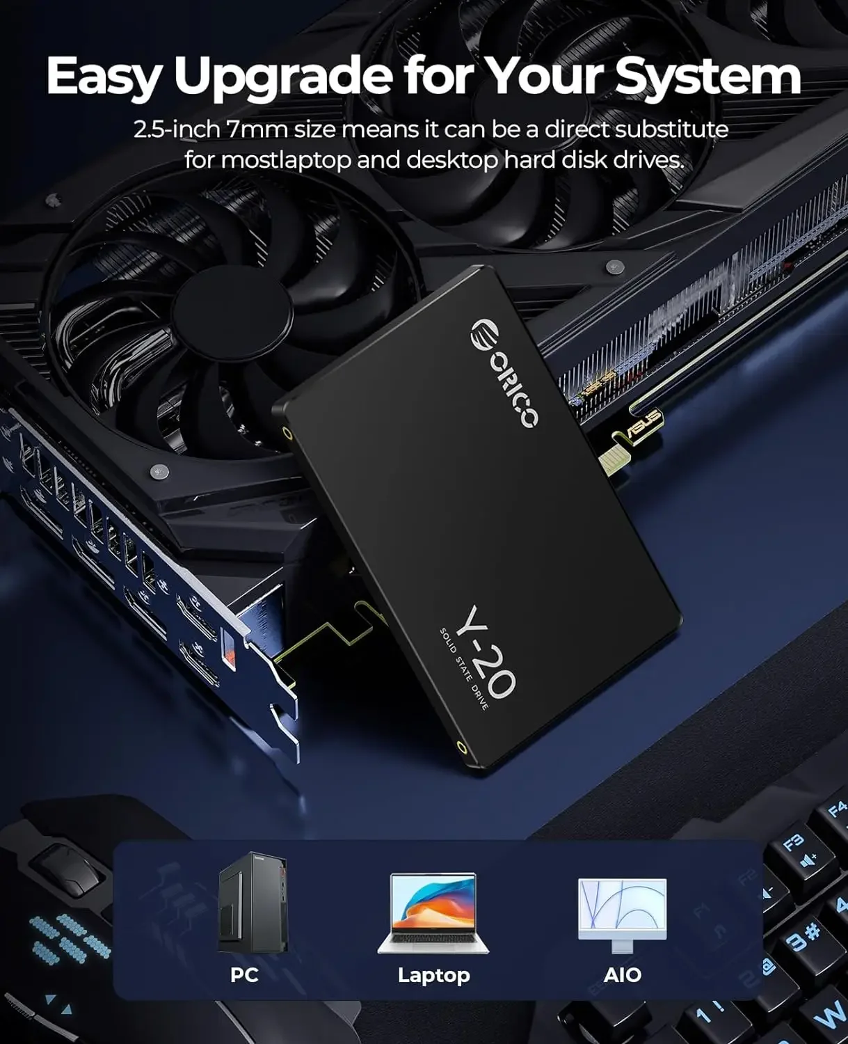 ORICO SATA III SSD 2.5” Intern - огляд і ціна Samsung Ssd Evo 870