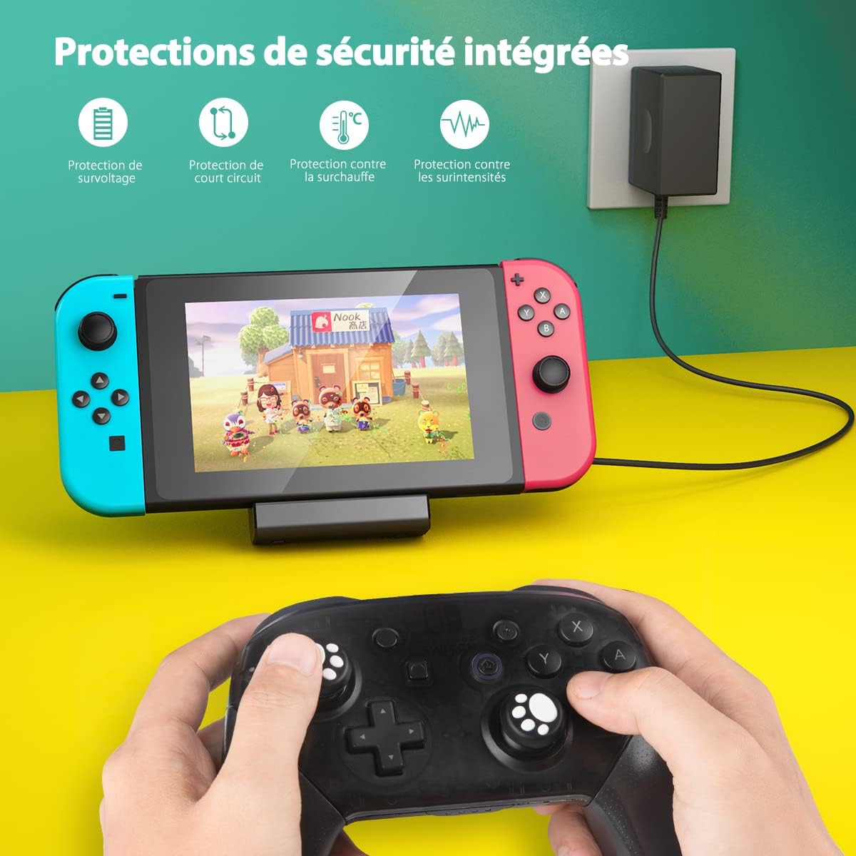For Switch Dock for Switch Lit - огляд і ціна Zelda Gaming Accessories