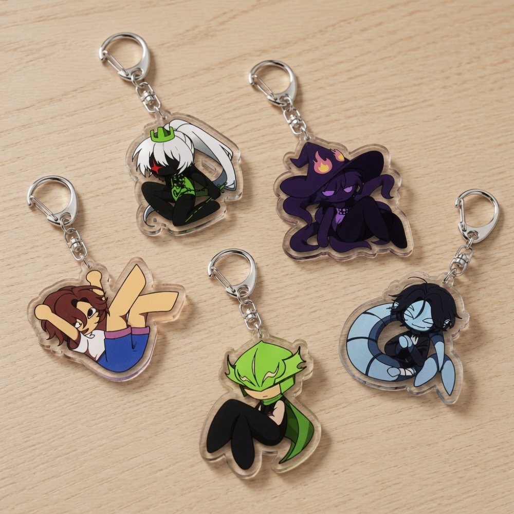 Cute Cartoon Chibi Keychains A - огляд і ціна Gaming Accessories